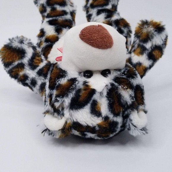 Hobby Lobby Toys Hobby Lobby Plush Leopard Cheetah Heart Bow Poshmark